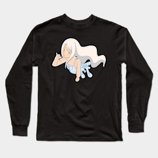 Melting Ghost Long Sleeve T-Shirt